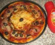 Pizza cu salam si ciuperci-8