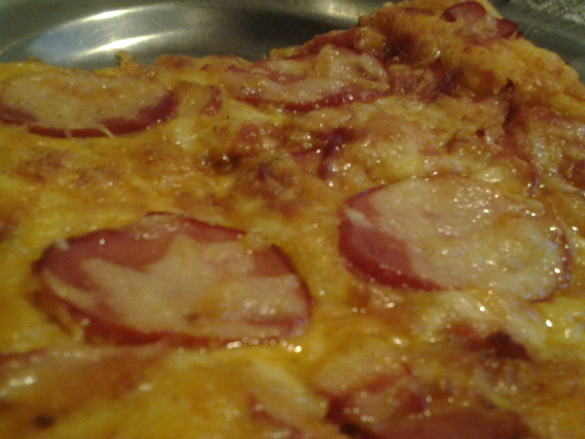 Pizza cu pastrama de porc