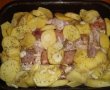Copanele de pui cu cartofi aromati la cuptor-1