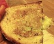 Sandwich la tigaie cu cascaval, bacon crocant si guacamole-6