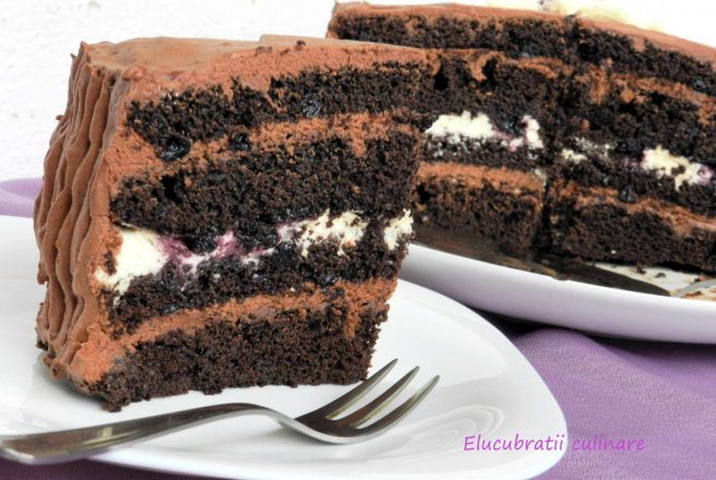 Tort cu ciocolată - Best ever chocolate cake
