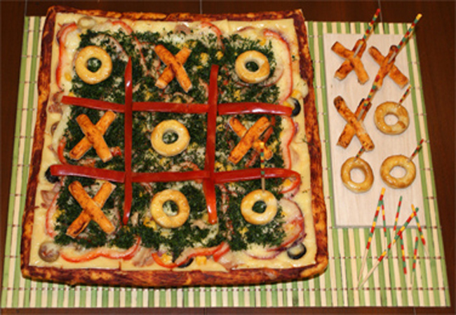 Pizza interactiva pentru copiii mofturosi