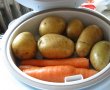 Friptura de pui cu sos picant si legume natur la Philips Multicooker (reteta 100)-6