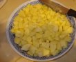 Ciorba de cartofi cu aripi de pui si leustean-7