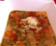 Supa italiana cu legume si cascaval afumat-1