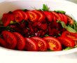 Salata cu rucola,mozzarella,sfecla rosie si rodie-2