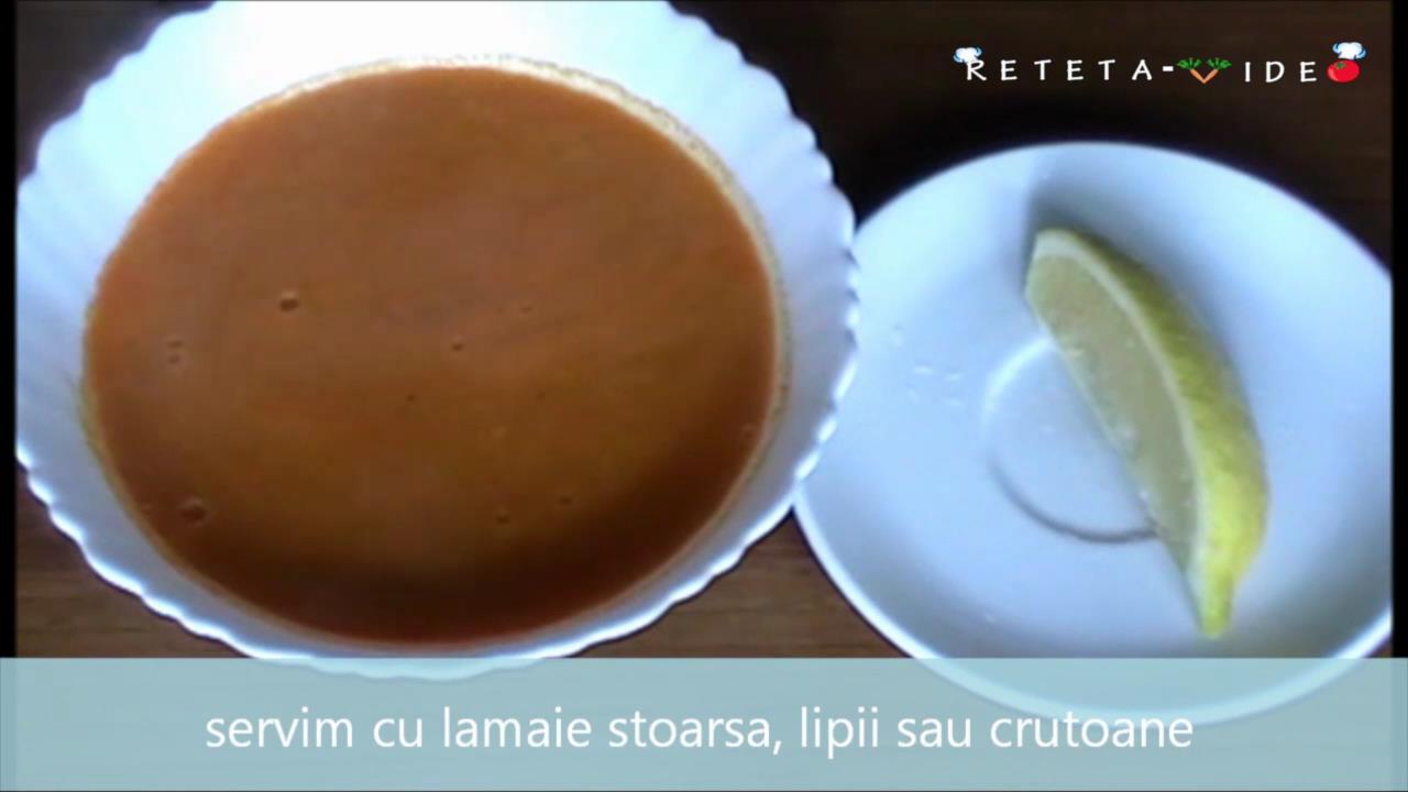 Supa Crema de Linte Rosie (Reteta Video)