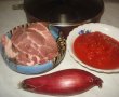 Ceafa de porc cu sos de rosii si ceapa,la dry cooker-0