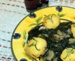 Mâncare de spanac cu ciuperci-4