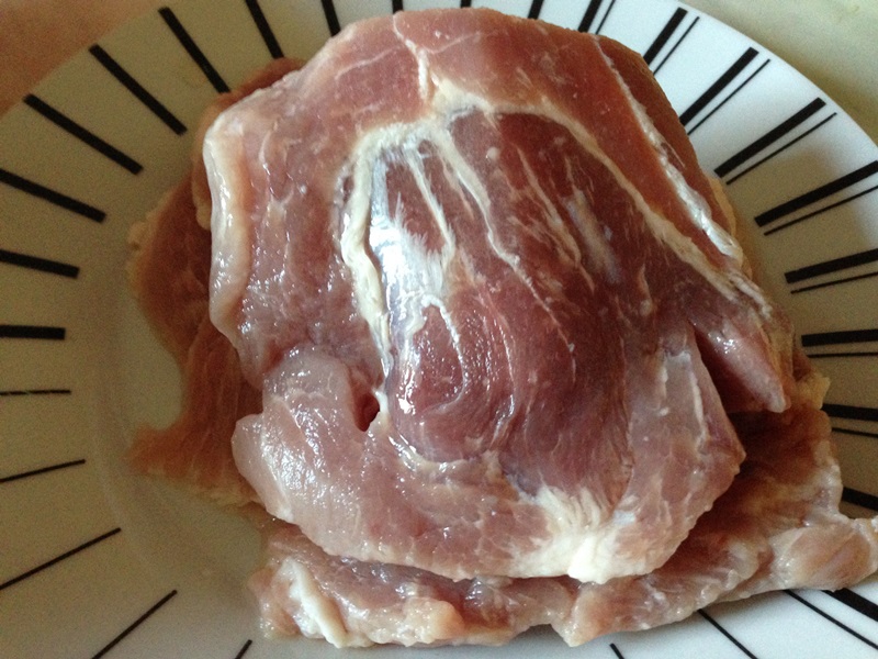 Pulpa de porc in sos de mustar la cuptor