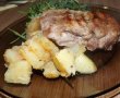 Antricot de vitel la gratar cu cartofi si salata rucola-11