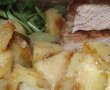 Antricot de vitel la gratar cu cartofi si salata rucola-14