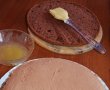 Tort cu mousse de ciocolata si portocala-7
