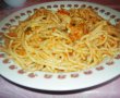 Spaghete cu piept de pui si sos de gogosari-4