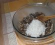 Ciocanele de pui picante cu garnitura de orez basmati si ciuperci brune-4
