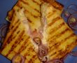 Sandwich cald cu jambon si branza topita-4
