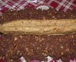 Salam de biscuiţi, reţetă cu cacao si ciocolata alba-2