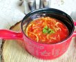 Supă de roșii cu tăiței de casă-4