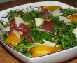 Salata de ruccola cu piersici, prosciutto si Grana Padano-5