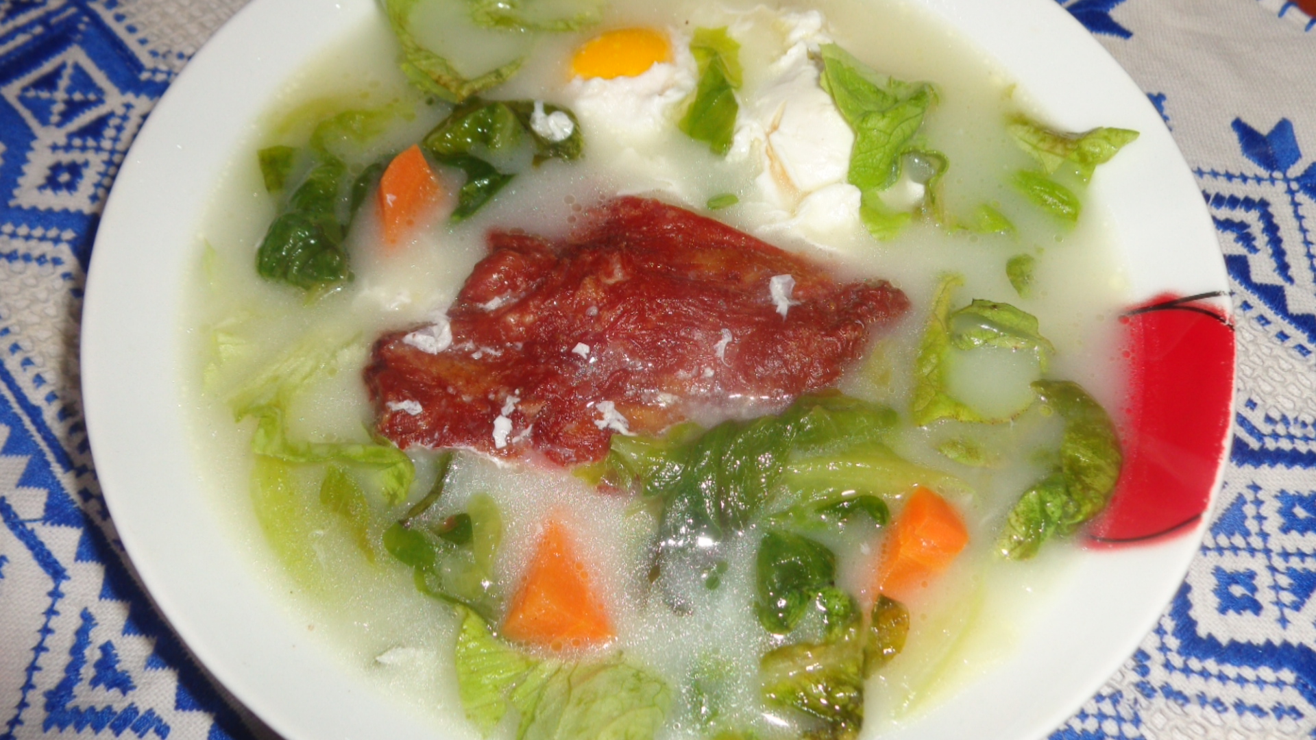 Zama (supa) taraneasca de salata