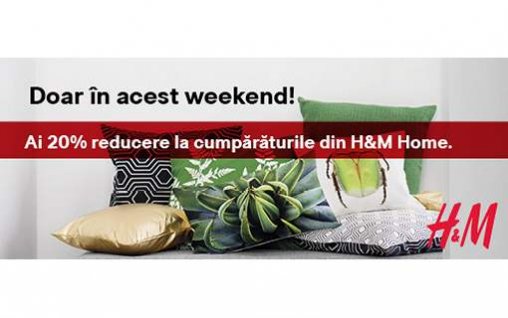 Super-promoție la H&M Home!