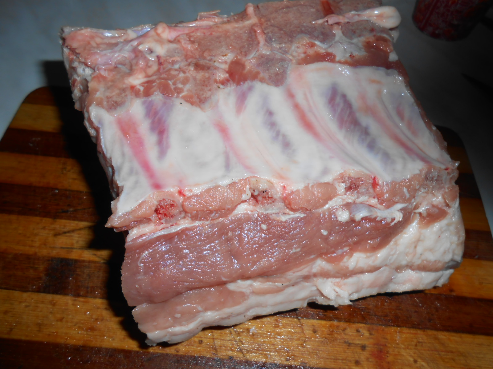 Cotlet de porc impanat cu ceafa marinata