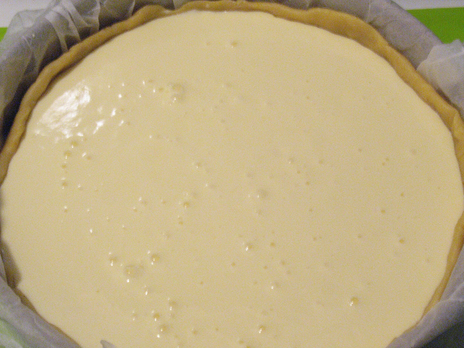 Cheesecake cu lamaie si zmeura