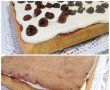 Prăjitură cu vişine şi cremă de vanilie-9