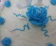 Tort "Trandafir albastru" cu crema de vanilie-2