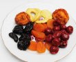 Prajitura cu fructe seci si cirese-4