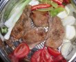 Muschi de porc cu sos de usturoi (Fokhagymás rostélyos)-1