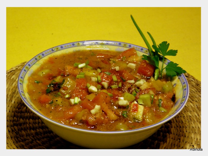 Gazpacho - supa fara foc a spaniolilor
