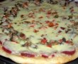 Pizza cu salam vanatoresc-8