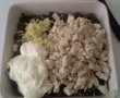 Salata de piept de pui cu ciuperci si maioneza-1