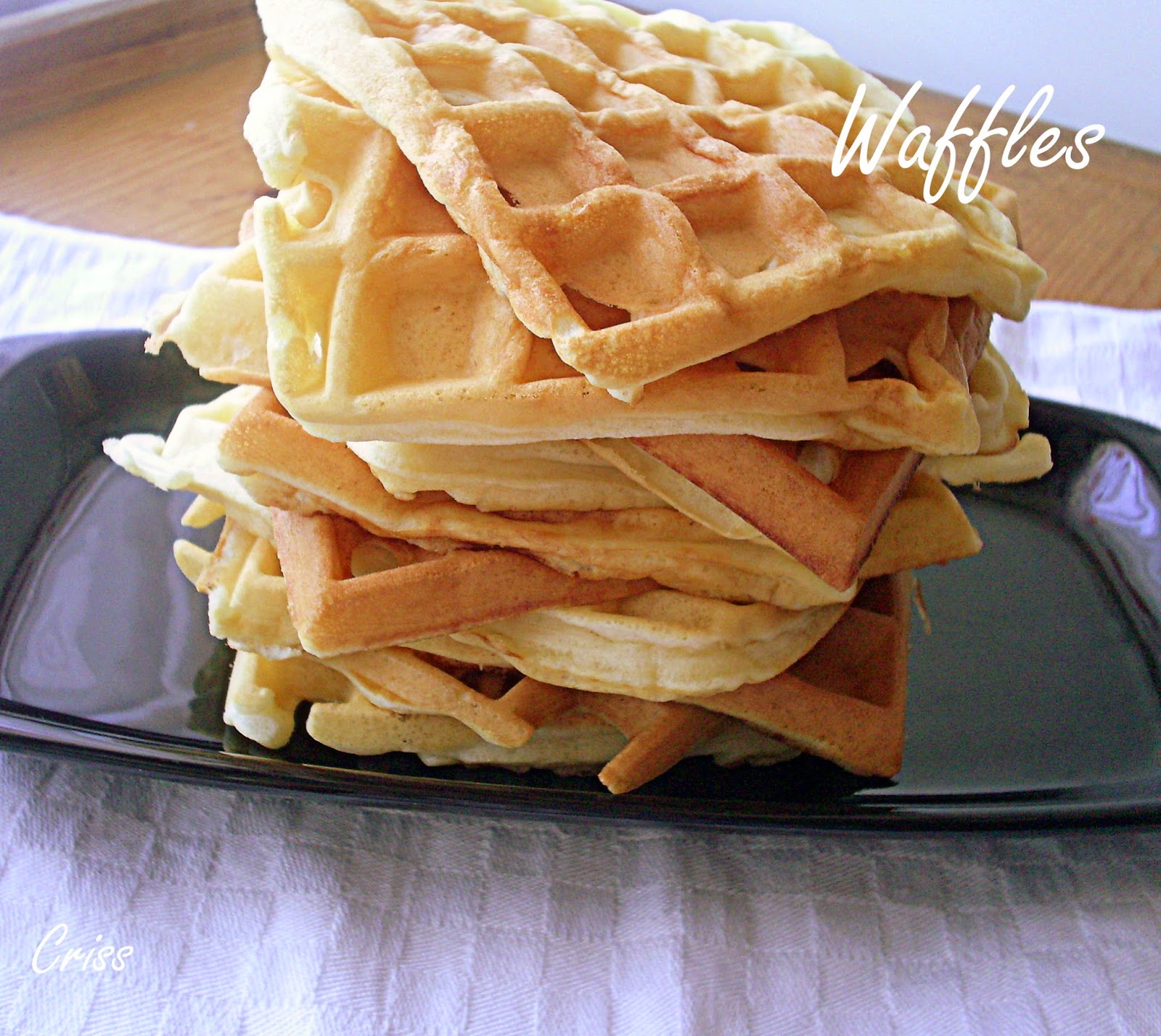 Waffles-reteta de baza