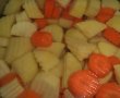 Legume la cuptor cu carnati-1