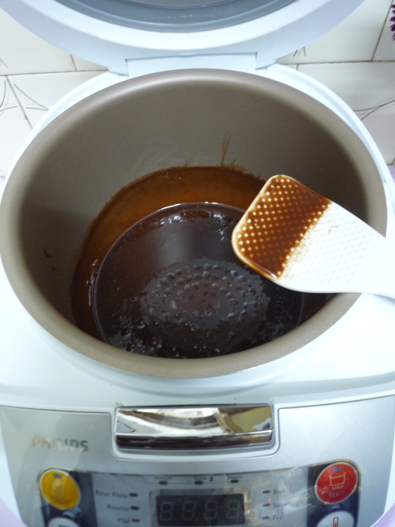 Tort de zmeura cu ciocolata in Multicooker