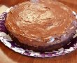 Tort cu ciocolata, banane si capsuni-5