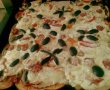 Pizza din felii de paine-1