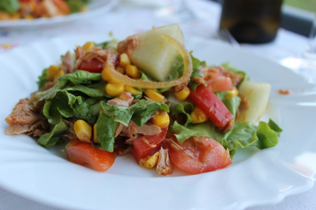 Salata de ton à Algarvia cu pepene