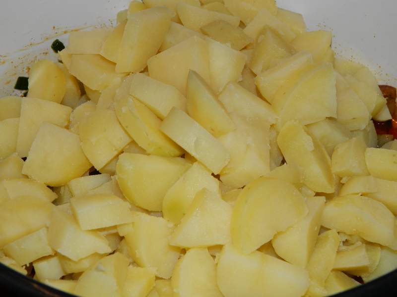 Garnitura de cartofi taranesti (de post)
