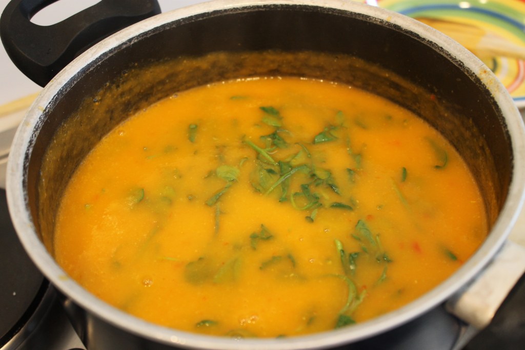 Supa crema de legume cu creson