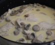 Piept de pui cu sos alb de ciuperci-10