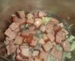 Ciorba de dovlecel cu piept de porc afumat-0
