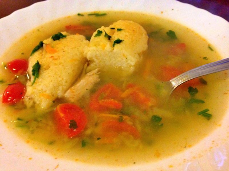 Supa cu galuste si zucchini