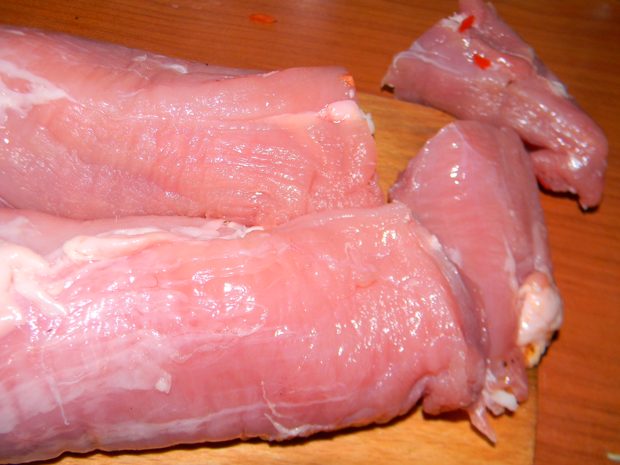 Muschiulet de porc cu orez si legume