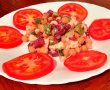 Salata de naut cu maioneza si castraveti murati-4