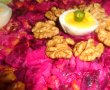 Salata de sfecla rosie  cu nuci si porumb-4