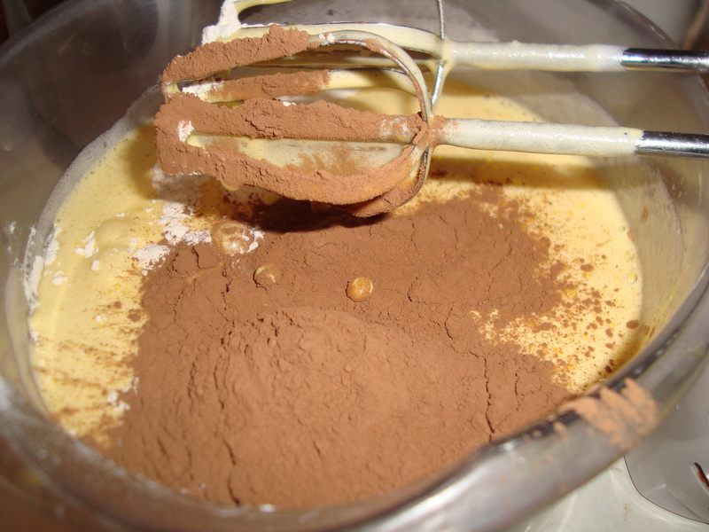 Blat de tort cu cacao