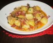 Tocanita de cartofi cu ciuperci si bacon afumat-10